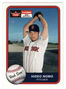 Hideo Nomo - Boston Red Sox (MLB Baseball Card) 2001 Fleer Platinum # 204 Mint