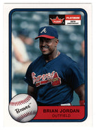 Brian Jordan - Atlanta Braves (MLB Baseball Card) 2001 Fleer Platinum # 232 Mint