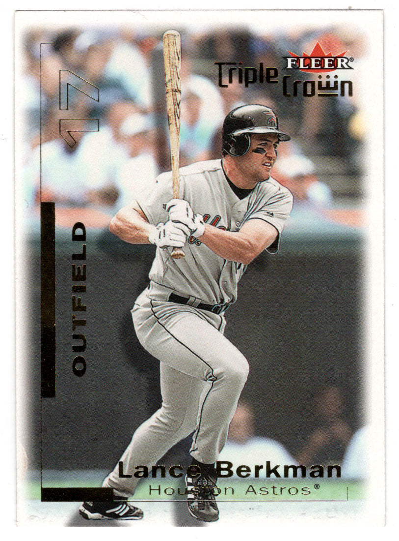 Lance Berkman - Houston Astros (MLB Baseball Card) 2001 Fleer Triple C –  PictureYourDreams