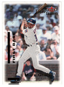 Mark Grace - Chicago Cubs (MLB Baseball Card) 2001 Fleer Triple Crown # 120 Mint