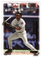 Tony Womack - Arizona Diamondbacks (MLB Baseball Card) 2001 Fleer Triple Crown # 134 Mint