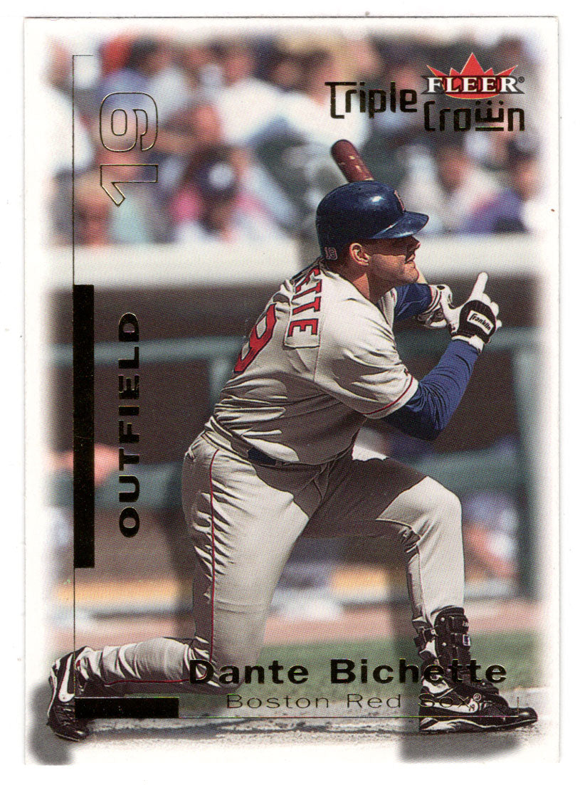 Dante Bichette - Boston Red Sox (MLB Baseball Card) 2001 Fleer Triple Crown # 159 Mint