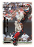 Sandy Alomar Jr. - Cleveland Indians (MLB Baseball Card) 2001 Fleer Triple Crown # 170 Mint