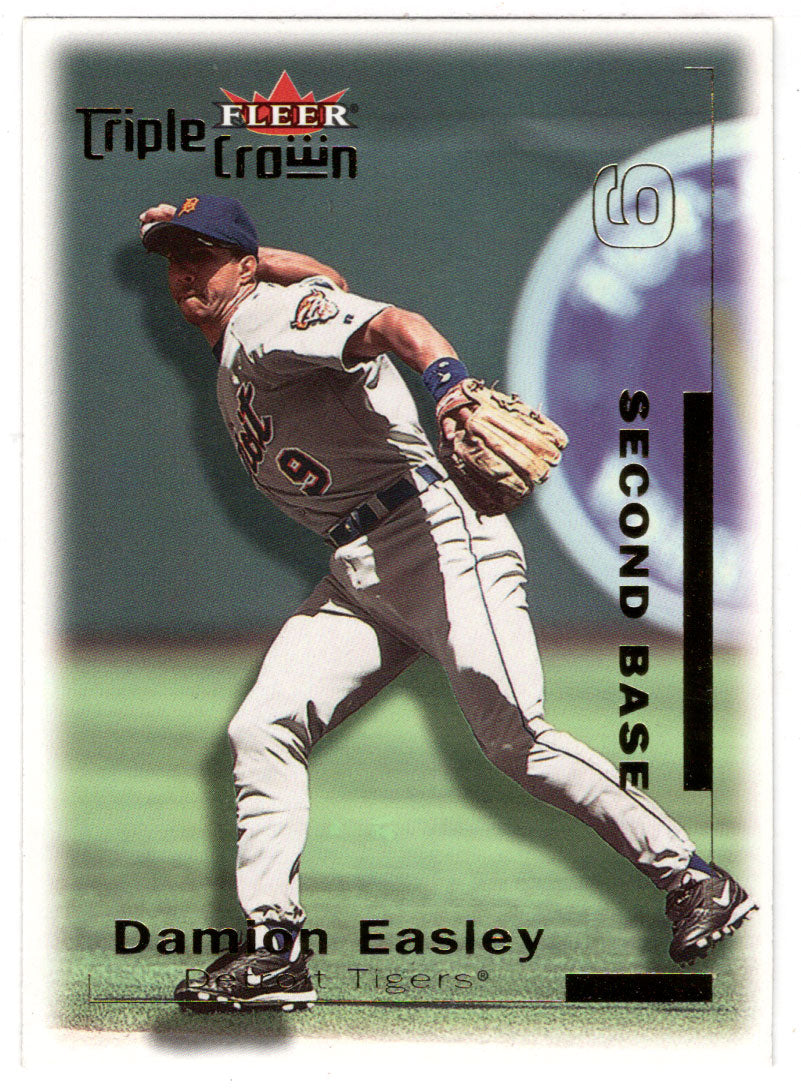 Damion Easley - Detroit Tigers (MLB Baseball Card) 2001 Fleer Triple Crown # 181 Mint