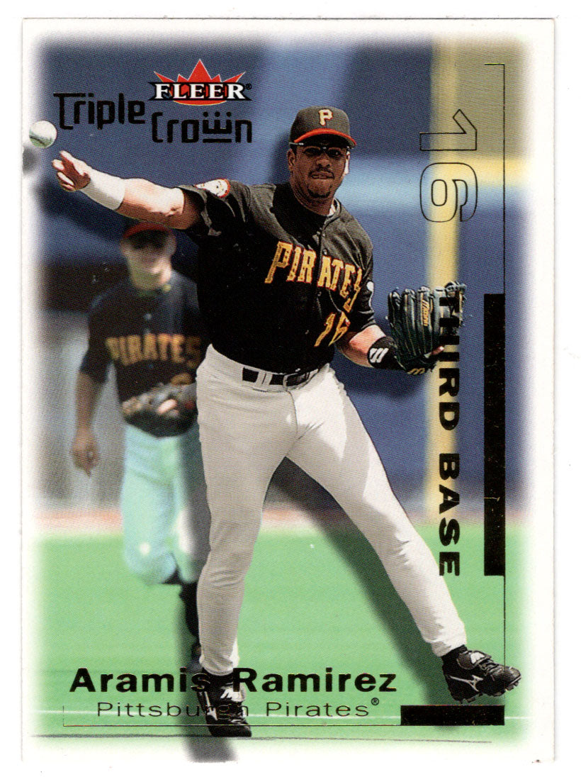 Aramis Ramirez - Pittsburgh Pirates (MLB Baseball Card) 2001 Fleer Triple Crown # 234 Mint