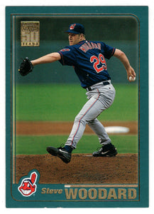 Steve Woodard - Cleveland Indians (MLB Baseball Card) 2001 Topps # 18 Mint