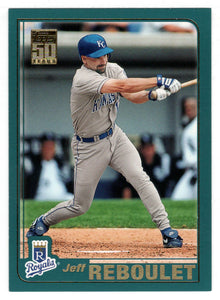 Jeff Reboulet - Kansas City Royals (MLB Baseball Card) 2001 Topps # 141 Mint