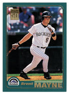 Brent Mayne - Colorado Rockies (MLB Baseball Card) 2001 Topps # 461 Mint