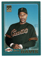 Eric Davis - San Francisco Giants (MLB Baseball Card) 2001 Topps Traded # T 13 Mint