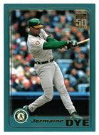 Jermaine Dye - Oakland Athletics (MLB Baseball Card) 2001 Topps Traded # T 69 Mint