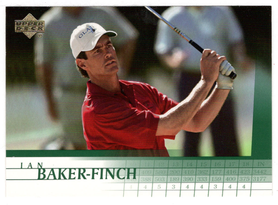 Ian Baker-Finch (PGA Golf Card) 2001 Upper Deck Golf # 4 Mint
