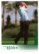 Thomas Bjorn RC (PGA Golf Card) 2001 Upper Deck Golf # 8 Mint