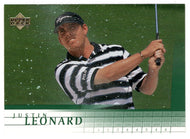 Justin Leonard RC (PGA Golf Card) 2001 Upper Deck Golf # 16 Mint