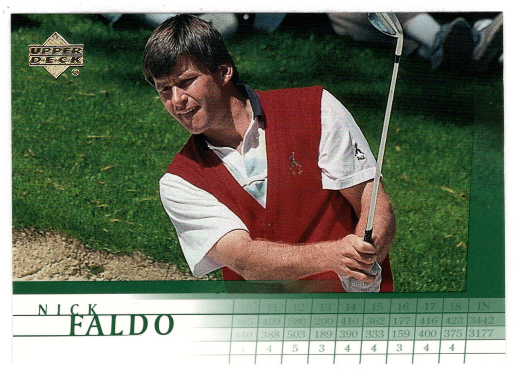 Nick Faldo (PGA Golf Card) 2001 Upper Deck Golf # 25 Mint