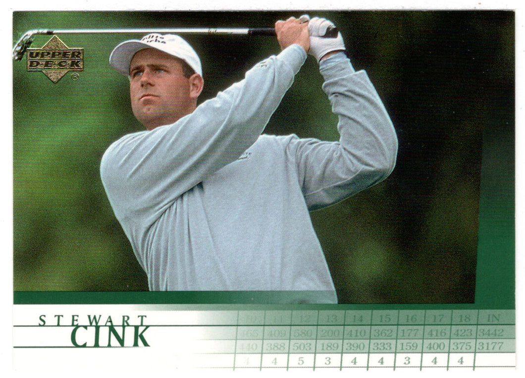 Stewart Cink RC (PGA Golf Card) 2001 Upper Deck Golf # 31 Mint