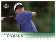 Robert Damron RC (PGA Golf Card) 2001 Upper Deck Golf # 40 Mint