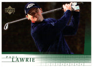 Paul Lawrie RC (PGA Golf Card) 2001 Upper Deck Golf # 41 Mint