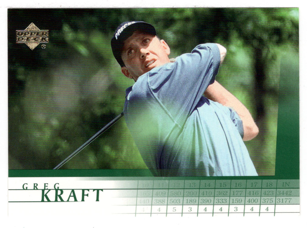 Greg Kraft (PGA Golf Card) 2001 Upper Deck Golf # 48 Mint