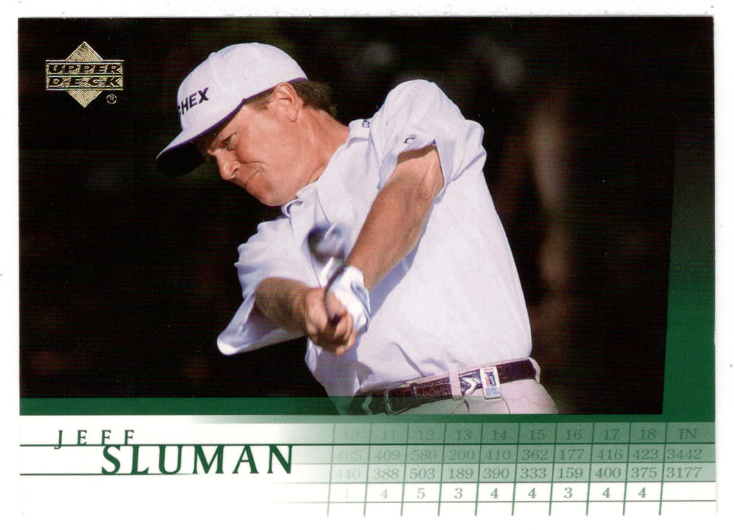 Jeff Sluman (PGA Golf Card) 2001 Upper Deck Golf # 49 Mint