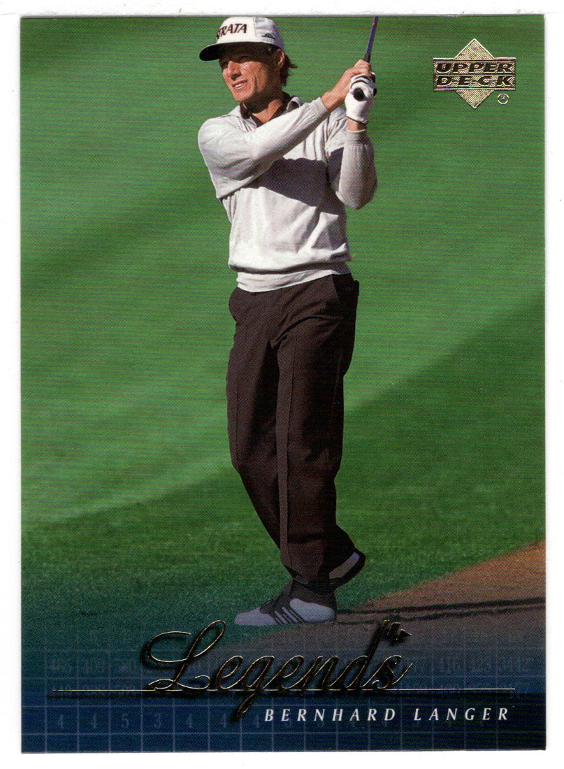 Bernhard Langer - Legends (PGA Golf Card) 2001 Upper Deck Golf # 56 Mint