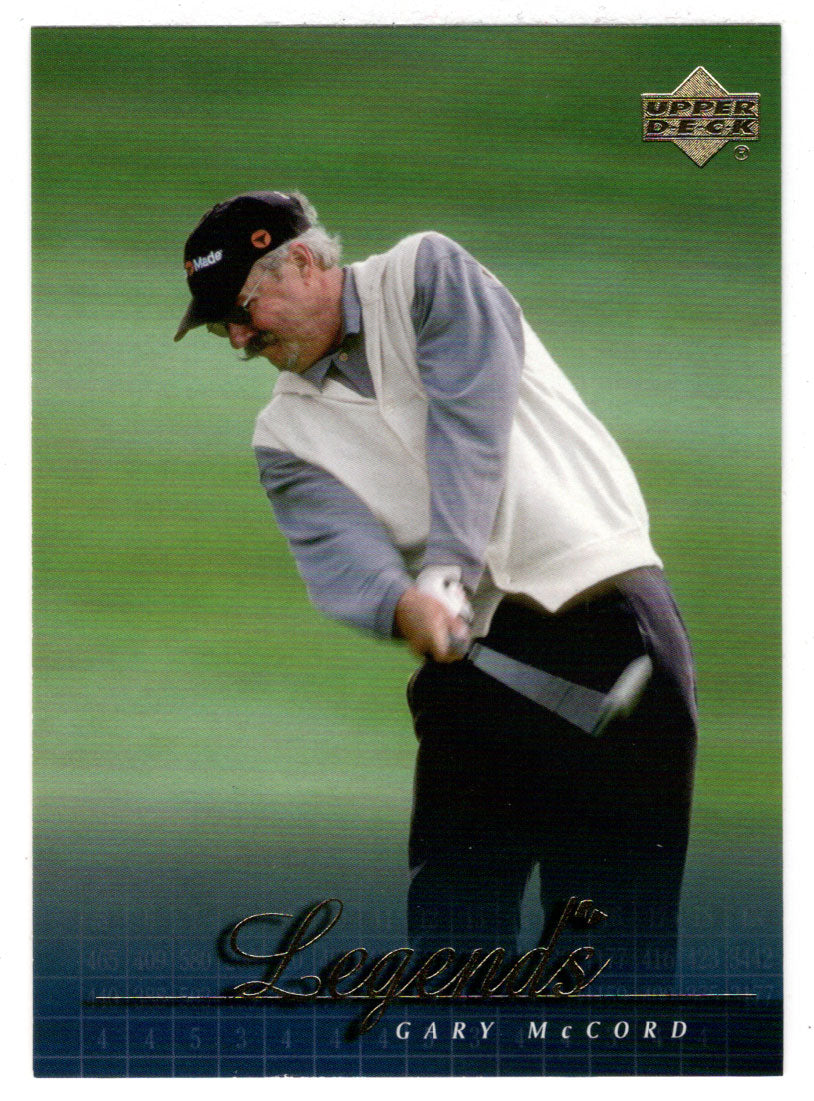 Gary McCord - Legends (PGA Golf Card) 2001 Upper Deck Golf # 62 Mint