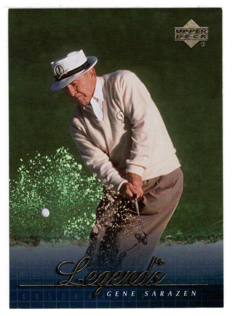 Gene Sarazen - Legends (PGA Golf Card) 2001 Upper Deck Golf # 65 Mint