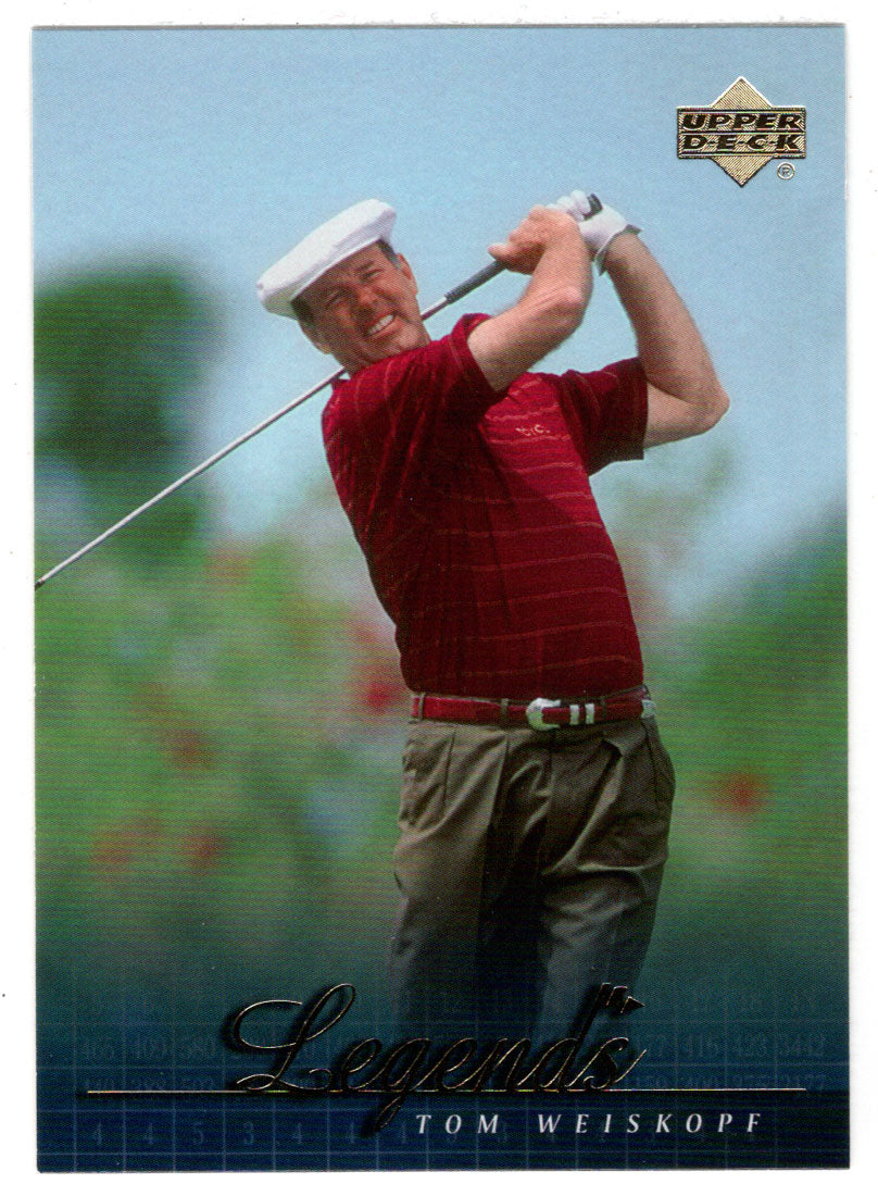 Tom Weiskopf - Legends (PGA Golf Card) 2001 Upper Deck Golf # 68 Mint