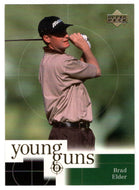 Brad Elder RC - Young Guns (PGA Golf Card) 2001 Upper Deck Golf # 72 Mint
