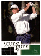 Casey Martin RC - Young Guns (PGA Golf Card) 2001 Upper Deck Golf # 81 Mint