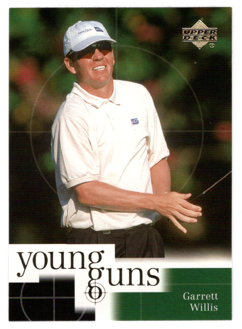 Garrett Willis RC - Young Guns (PGA Golf Card) 2001 Upper Deck Golf # 85 Mint