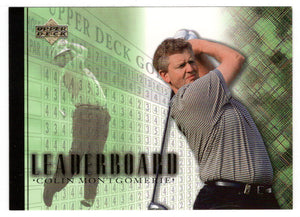 Colin Montgomerie - Leader Board (PGA Golf Card) 2001 Upper Deck Golf # 88 Mint