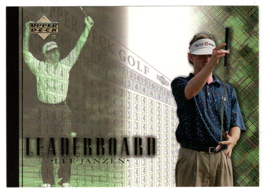 Lee Janzen - Leader Board (PGA Golf Card) 2001 Upper Deck Golf # 93 Mint