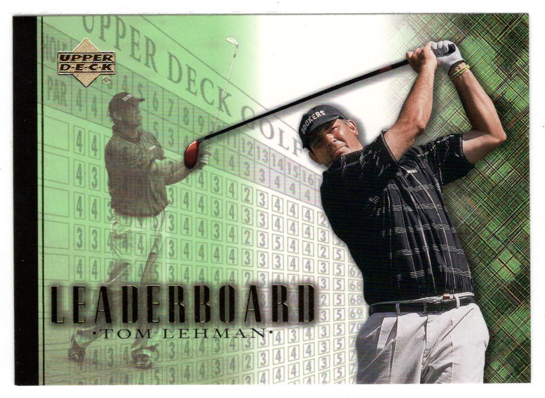 Tom Lehman - Leader Board (PGA Golf Card) 2001 Upper Deck Golf # 96 Mint
