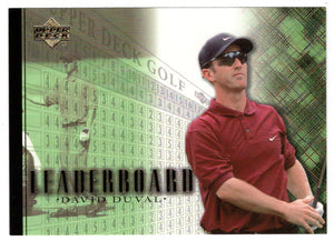 David Duval - Leader Board (PGA Golf Card) 2001 Upper Deck Golf # 97 Mint