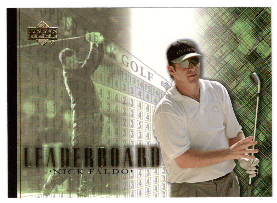 Nick Faldo - Leader Board (PGA Golf Card) 2001 Upper Deck Golf # 104 Mint