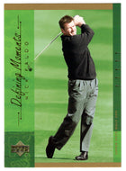 Nick Faldo - Defining Moments (PGA Golf Card) 2001 Upper Deck Golf # 128 Mint