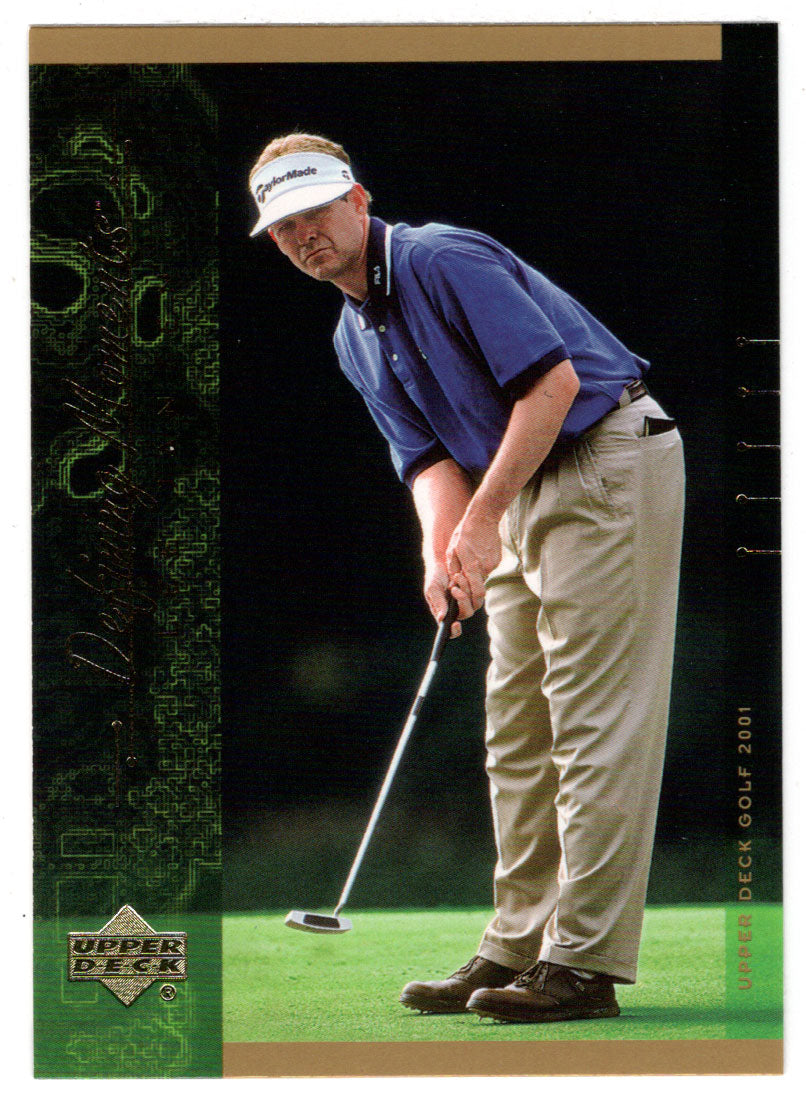 Lee Janzen - Defining Moments (PGA Golf Card) 2001 Upper Deck Golf # 130 Mint