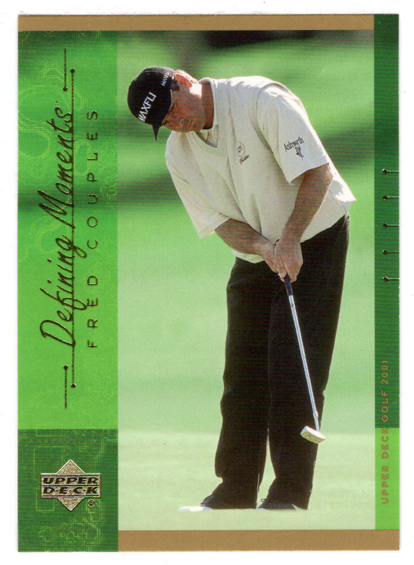 Fred Couples - Defining Moments (PGA Golf Card) 2001 Upper Deck Golf # 131 Mint