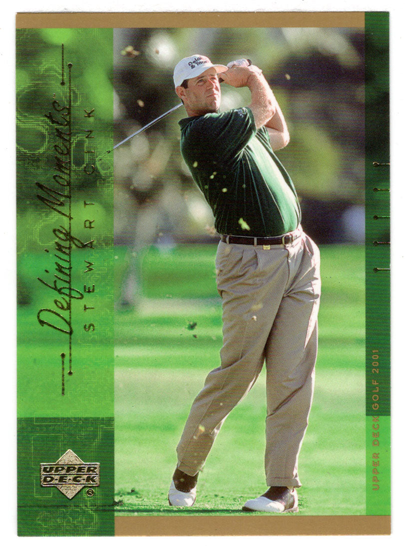 Stewart Cink - Defining Moments (PGA Golf Card) 2001 Upper Deck Golf # 133 Mint