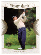 Nick Price - Victory March (PGA Golf Card) 2001 Upper Deck Golf # 156 Mint