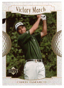 Chris DiMarco - Victory March (PGA Golf Card) 2001 Upper Deck Golf # 163 Mint