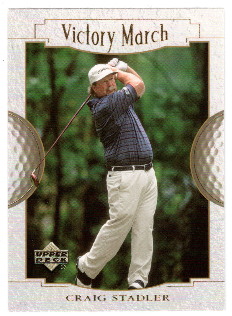 Craig Stadler - Victory March (PGA Golf Card) 2001 Upper Deck Golf # 172 Mint