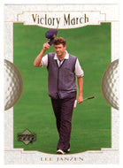 Lee Janzen - Victory March (PGA Golf Card) 2001 Upper Deck Golf # 173 Mint