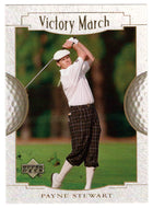 Payne Stewart - Victory March (PGA Golf Card) 2001 Upper Deck Golf # 175 Mint