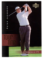 Peter Jacobsen - Tour Time (PGA Golf Card) 2001 Upper Deck Golf # 182 Mint