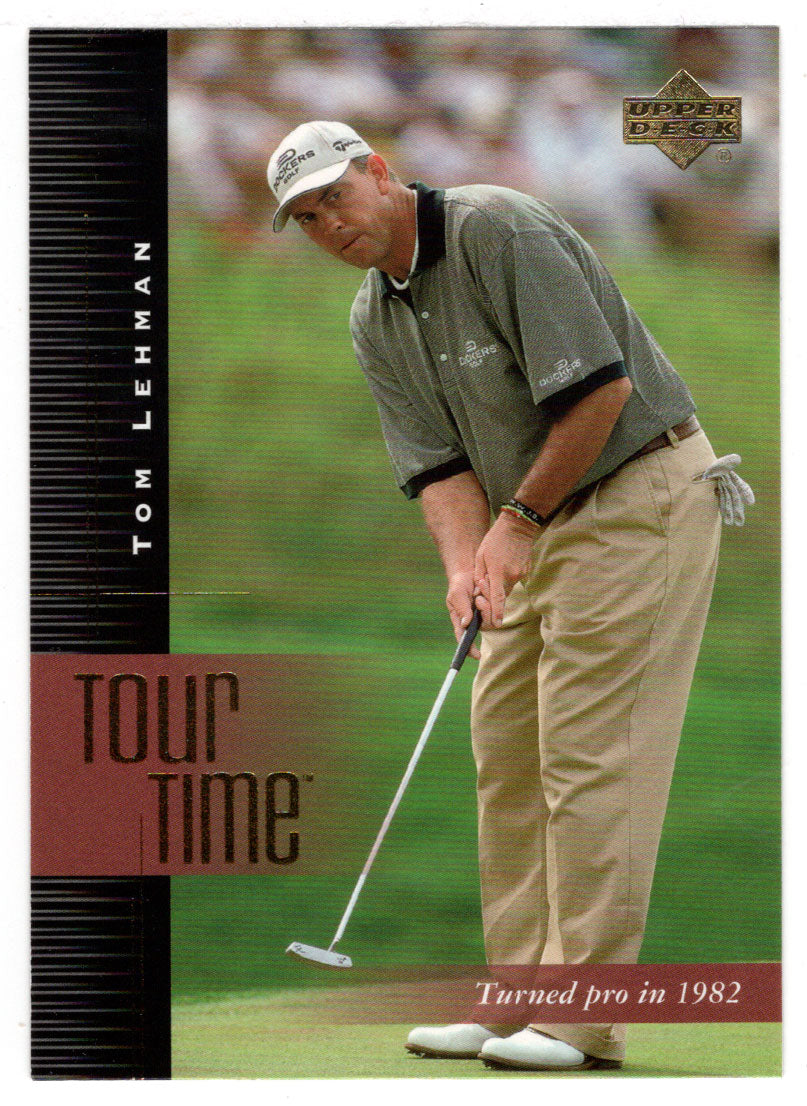 Tom Lehman - Tour Time (PGA Golf Card) 2001 Upper Deck Golf # 188 Mint