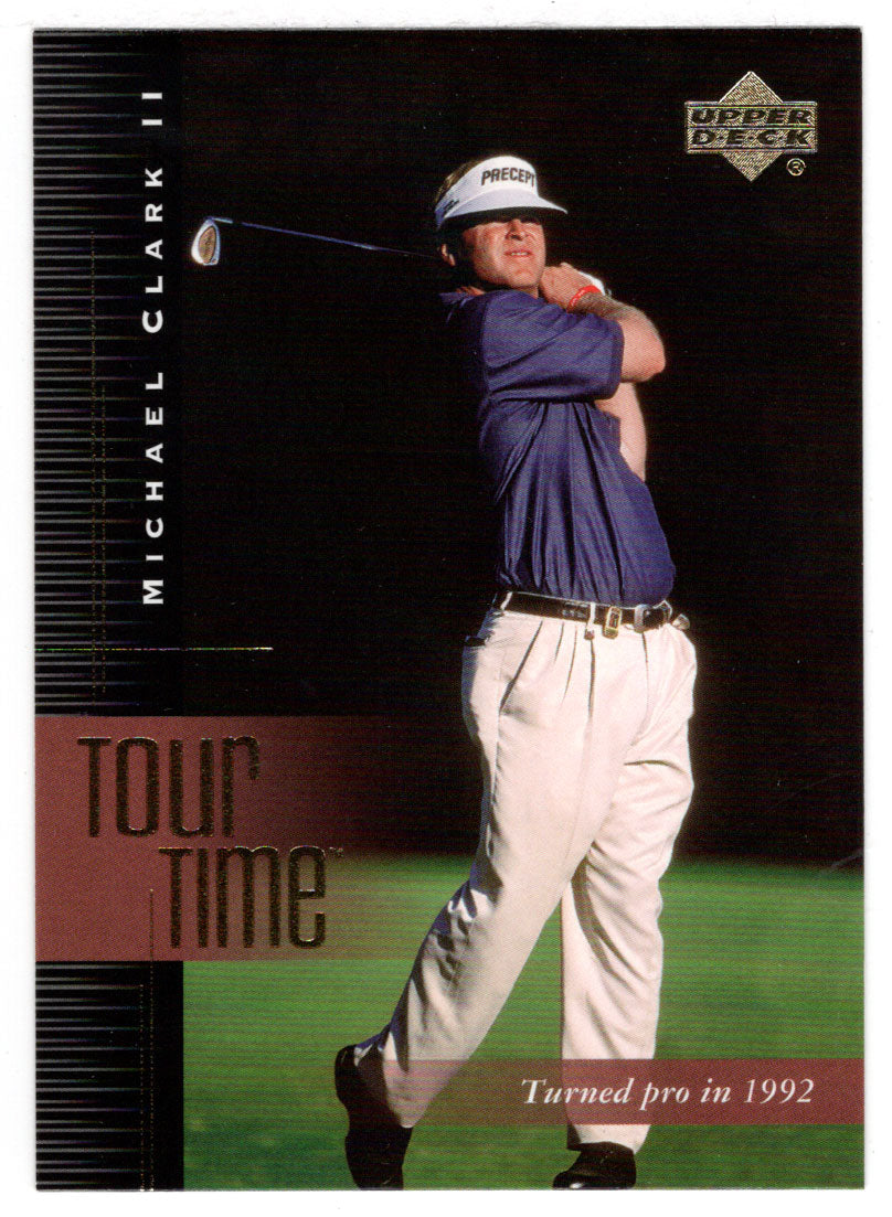 Michael Clark II - Tour Time (PGA Golf Card) 2001 Upper Deck Golf # 190 Mint