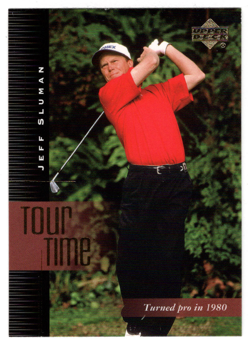 Jeff Sluman - Tour Time (PGA Golf Card) 2001 Upper Deck Golf # 191 Mint