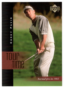 Corey Pavin - Tour Time (PGA Golf Card) 2001 Upper Deck Golf # 193 Mint