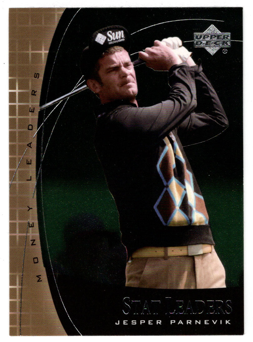 Jesper Parnevik (PGA Golf Card) 2001 Upper Deck Golf Stat Leaders # SL20 Mint